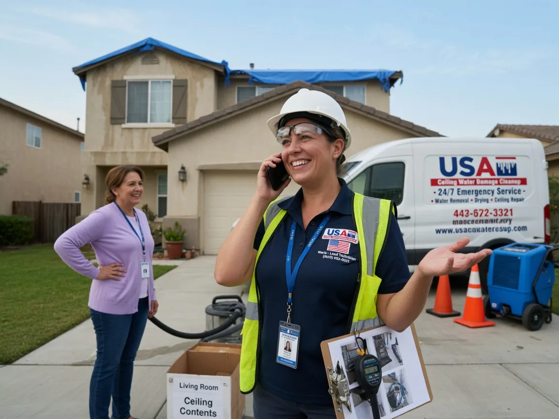 Ceiling Water Damage Restoration Saint Louis, MI FAQs