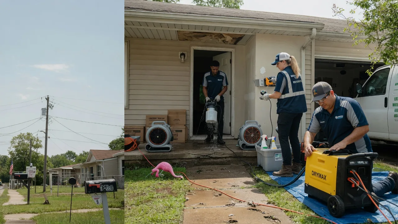 Storm Damage Water Removal in Saint Louis, MI near me